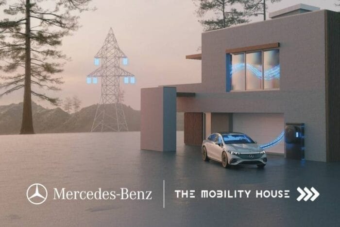 Mercedes benz the mobility house v2g ladestation smartes laden
