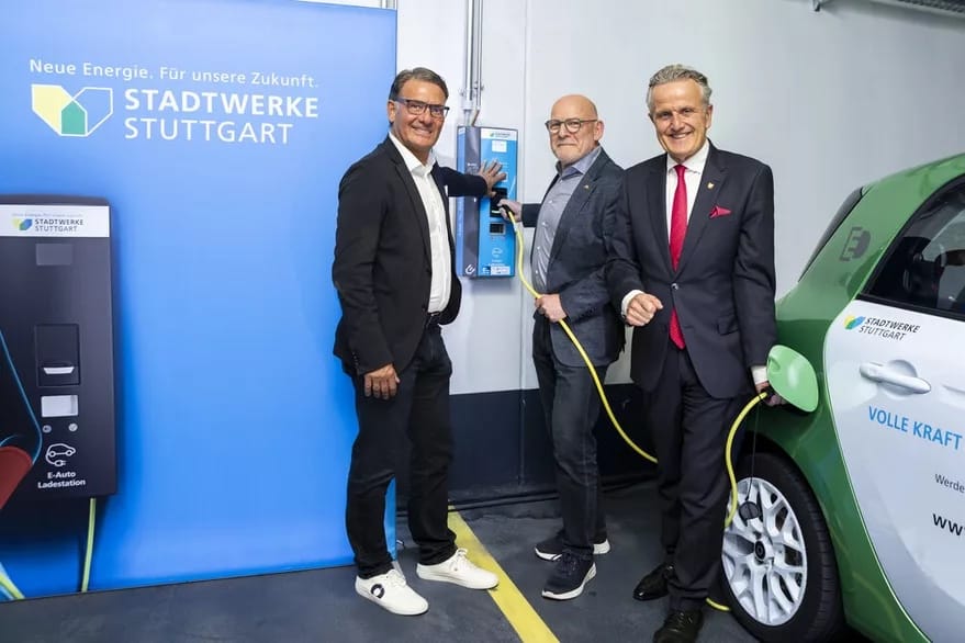 Stadtwerke stuttgart parkhaus ac ladestation apcoa bb