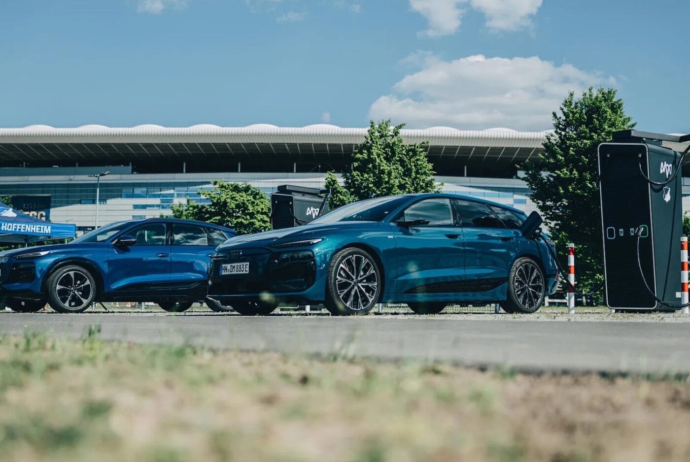 Tsg hoffenheim mvv prezero arena ladepark audi a6 e tron