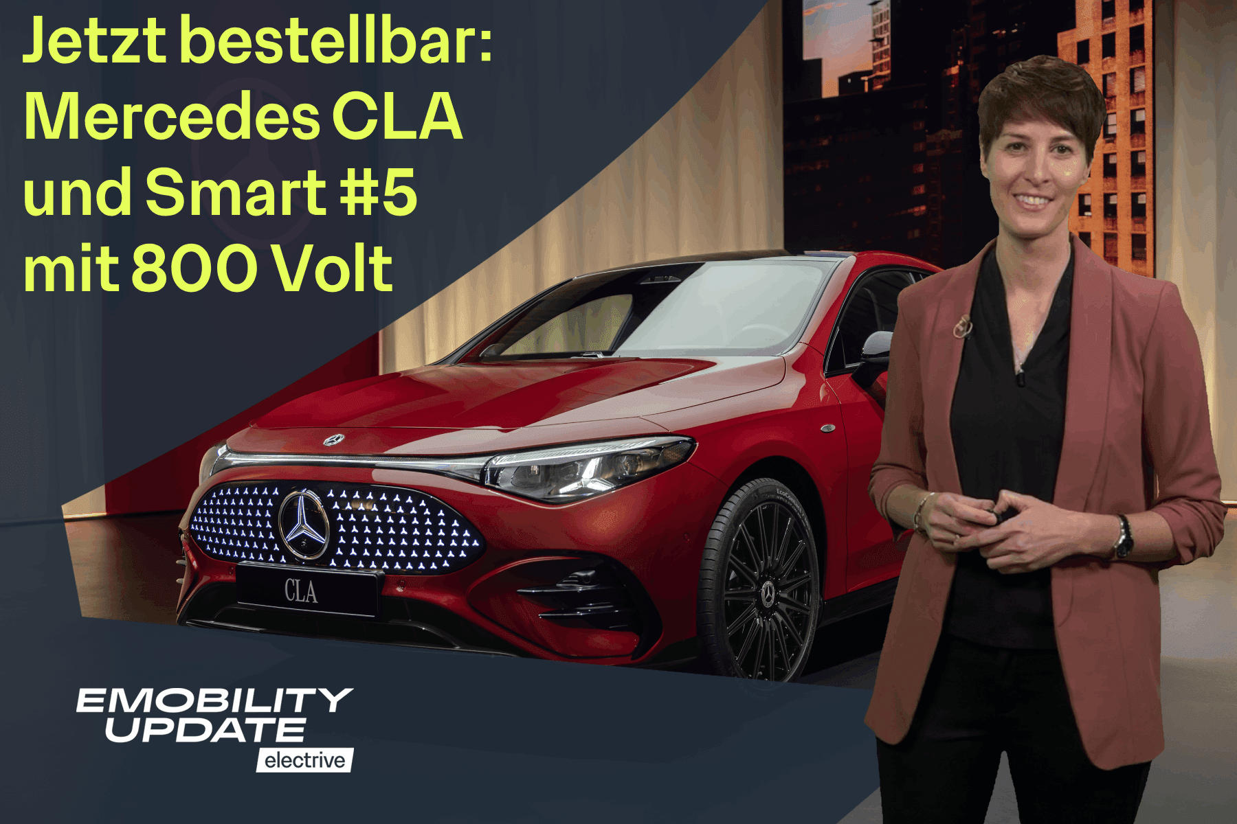 Elektrische Hoffnungsträger jetzt bestellbar: Smart #5 und Mercedes CLA