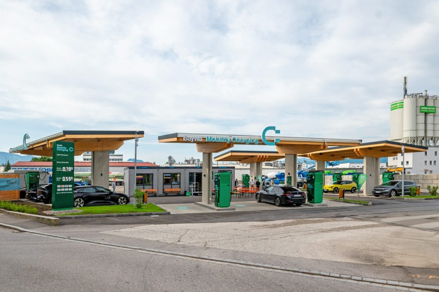 baywa ladestation charging station rosenheim deutschlandnetz 2025 02 baywa ladestation charging station rosenheim deutschlandnetz 2025 02