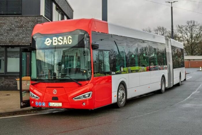 Bsag irizar elektro gelenkbus bremen