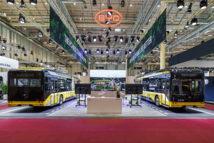 Byd b13b e bus utip hamburg