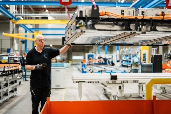 Daimler truck batterie tauschbatterie cb mannheim eactros e lkw