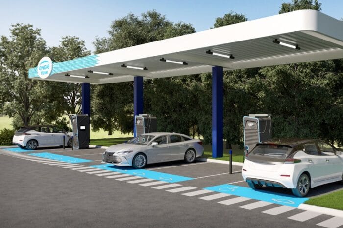 Engie vianeo ladestationen urw shoppingcenter frankreich