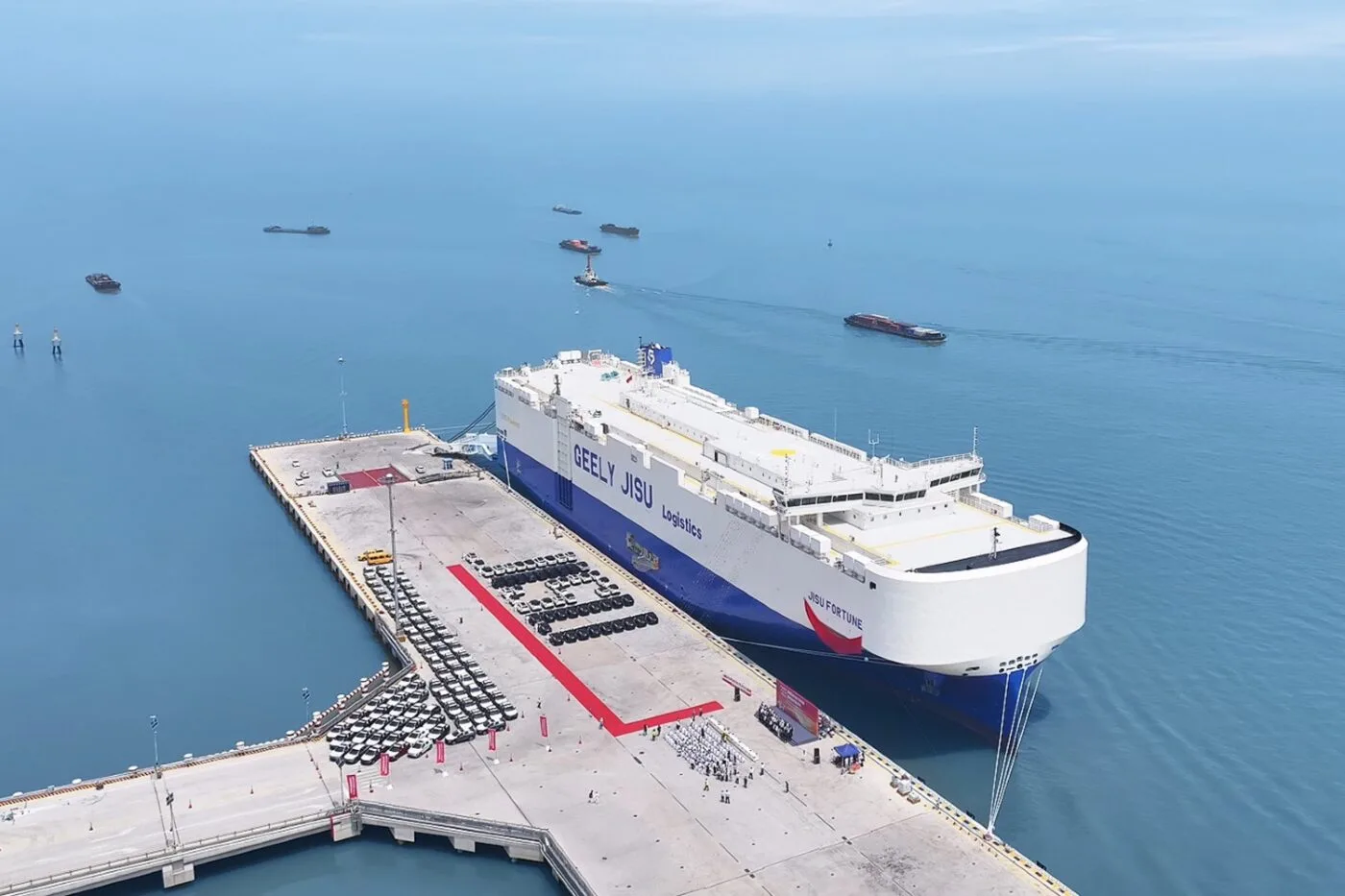 geely auto frachtschiff jisu fortune 2025