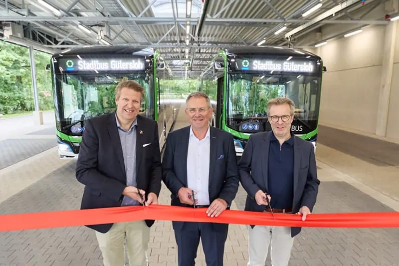 Man elektrobus stadtbus guetersloh