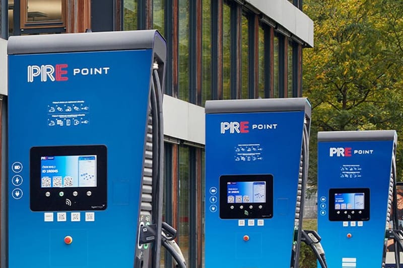 Prazska energetika ladestation charging station tschechien czech republic