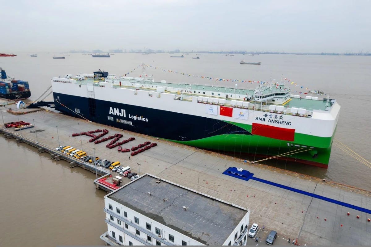 saic auto transportschiff anji logistics 2025