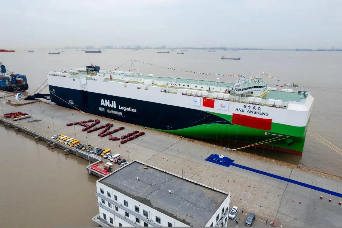 saic auto transportschiff anji logistics 2025