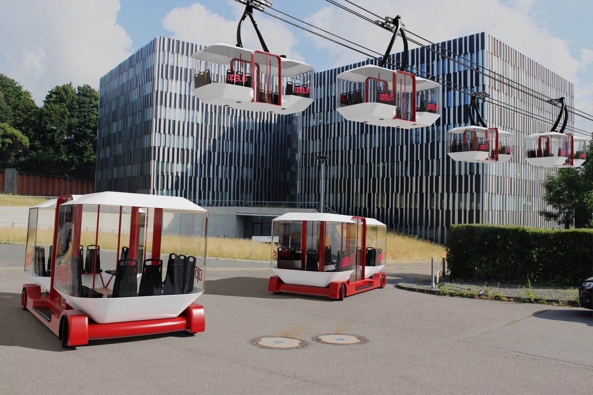 Upbus seilbahn elektrobus kombination rwth aachen