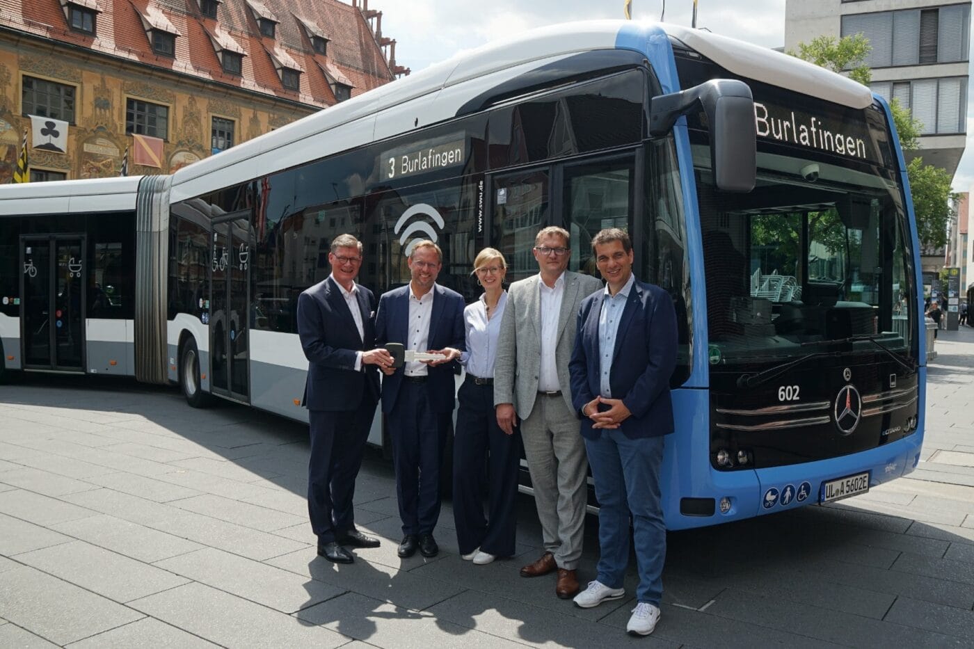 Daimler buses ecitaro stadtwerke ulm ulm min
