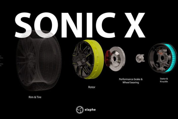 Elaphe sonic x radnabenmotoren