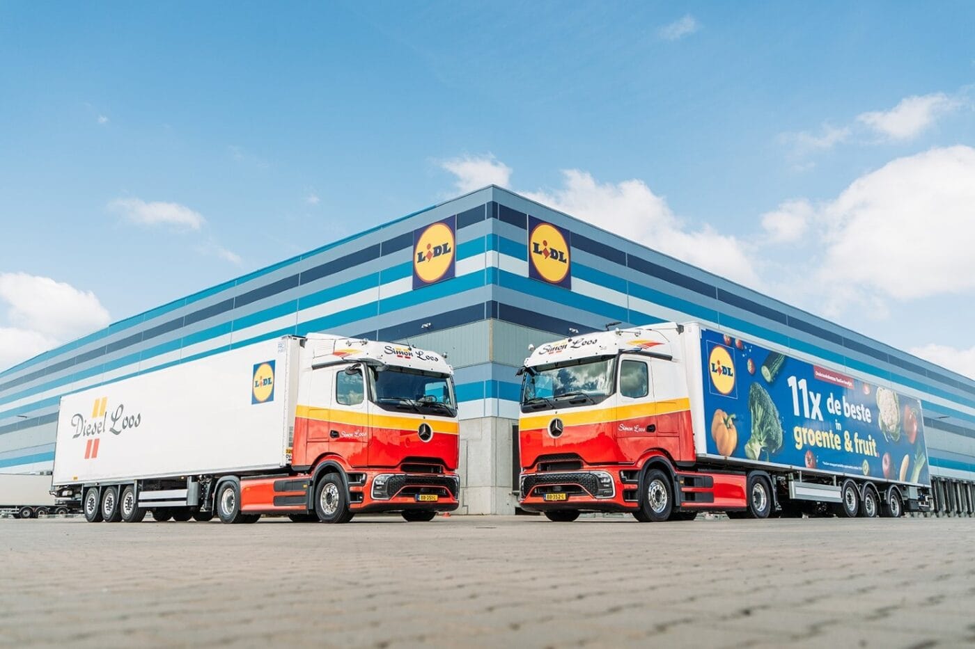 Simon loos e lkw lidl eactros niederlande