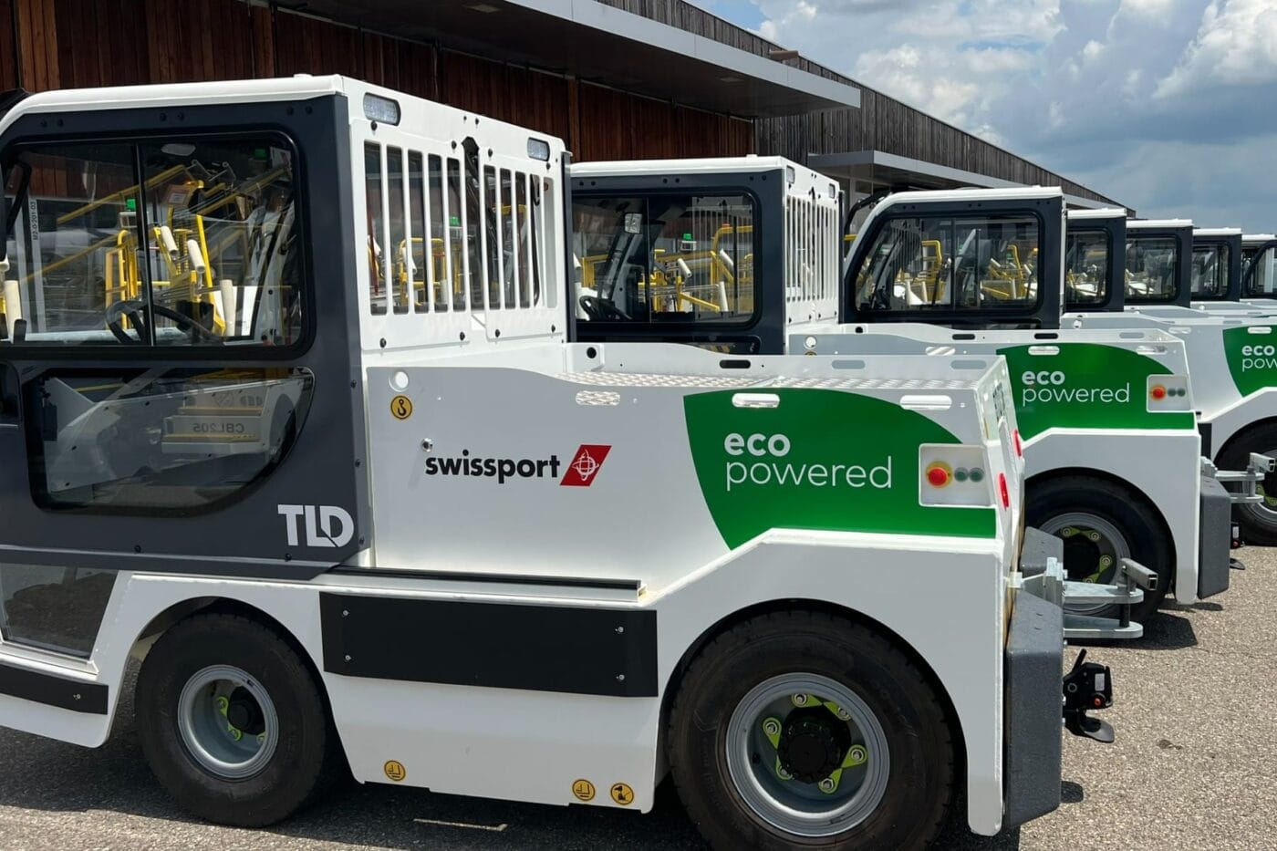 Swissport ground support equipment