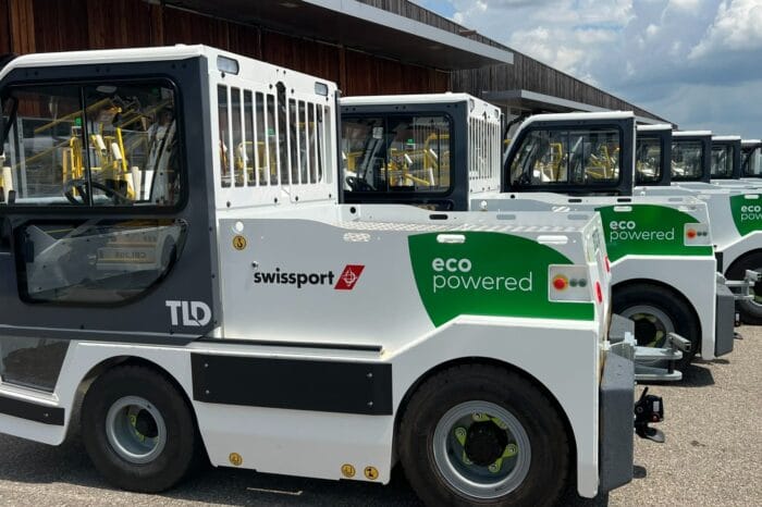 Swissport ground support equipment