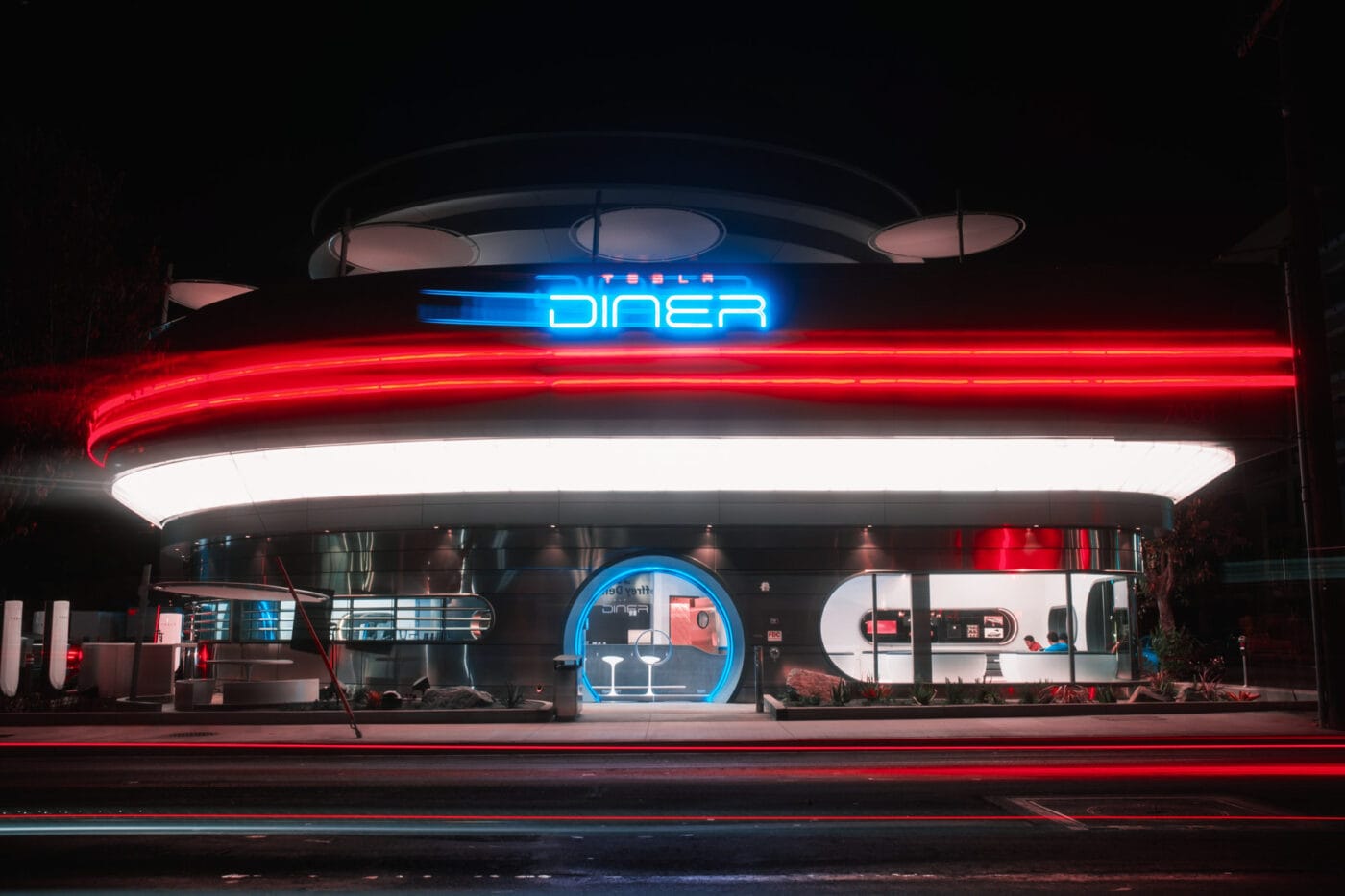 Tesla diner hollywood