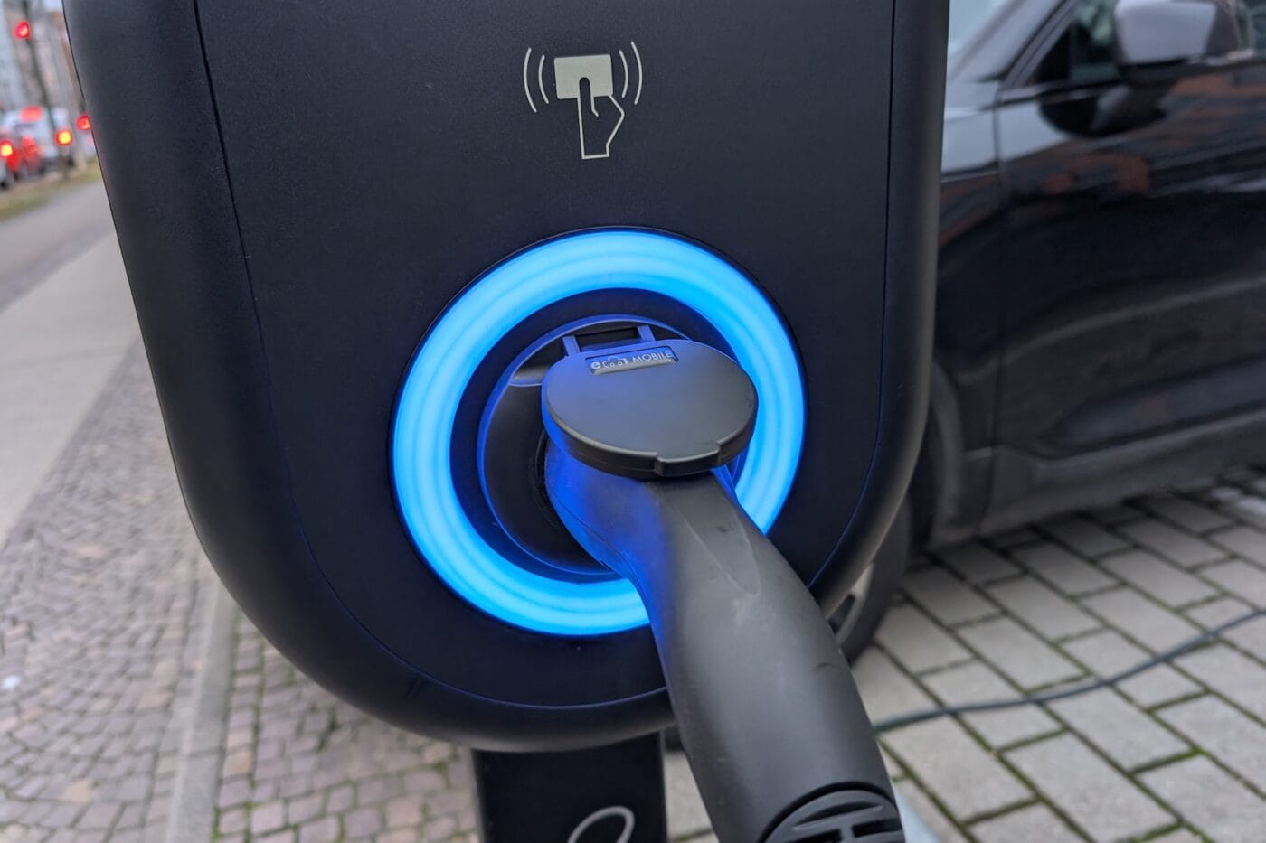 Ac ladekabel ladestation typ2 symbolbild