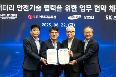 Battery safety task force hyundai kia lges samsung sdi sk on