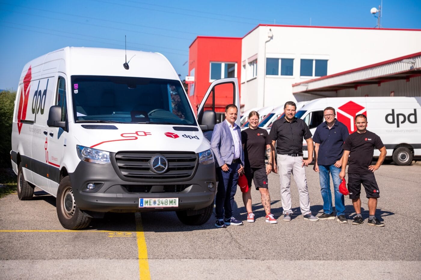 Dpd austria mercedes esprinter st poelten