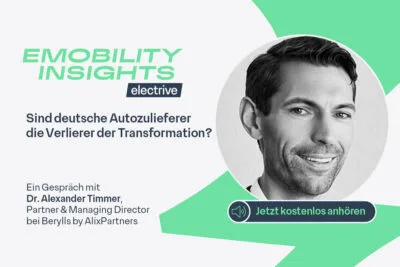 Electrive podcast emobility insights beitragsbild alexander timmer berylls 1200x800px