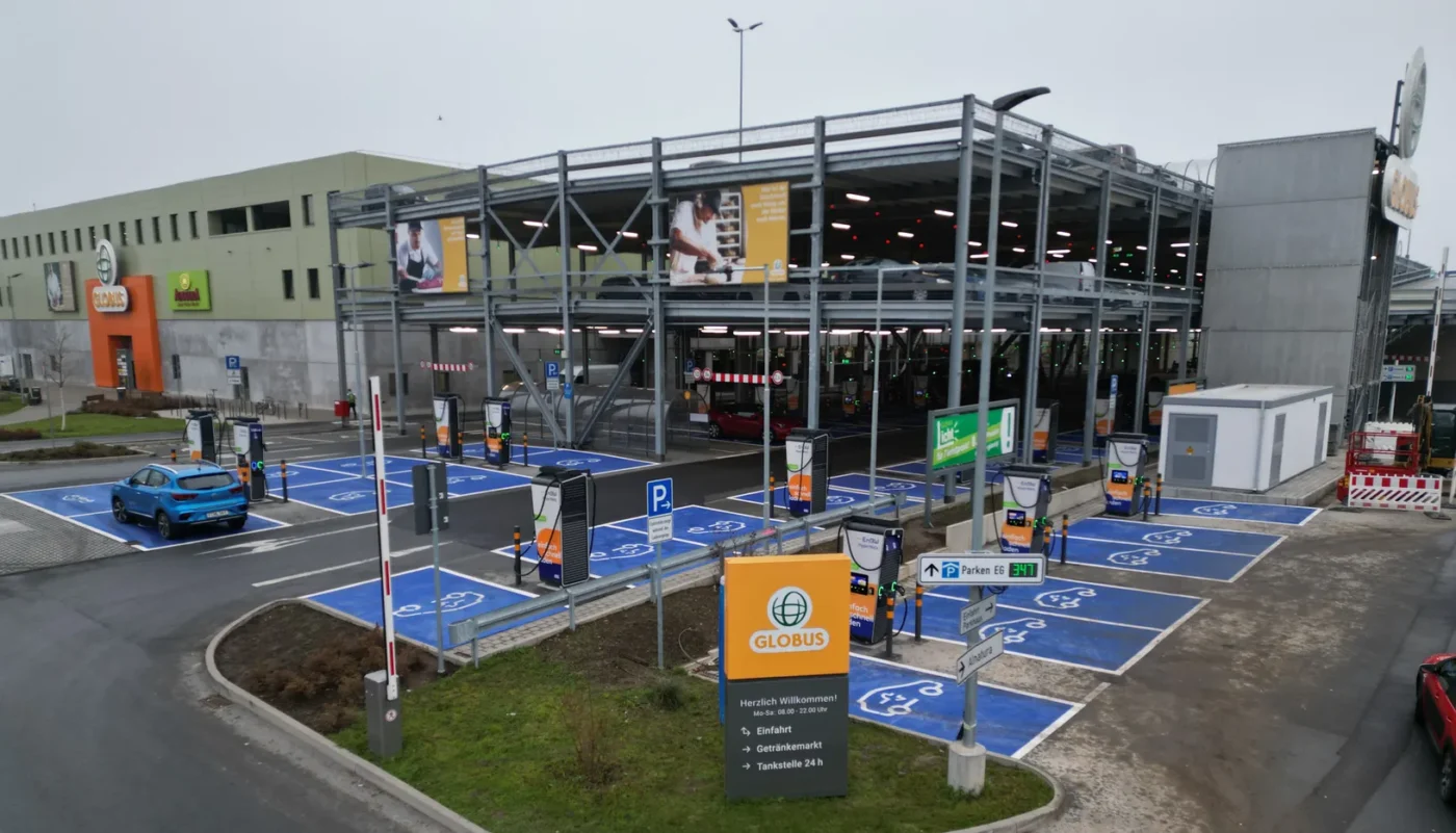Globus ladepark enbw eschborn frankfurt