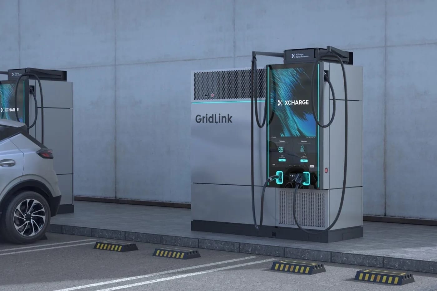 Gridlink xcharge usa charging station dc