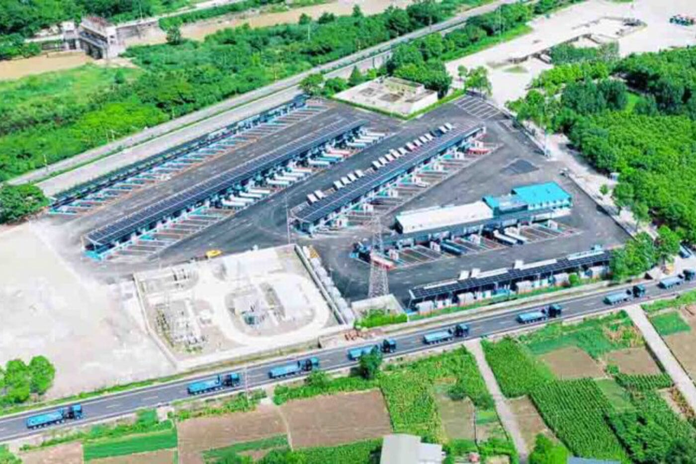 Huawei lkw ladestation china sichuan
