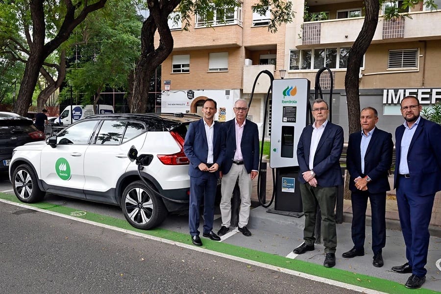 Iberdrola launch murcia ladestationen