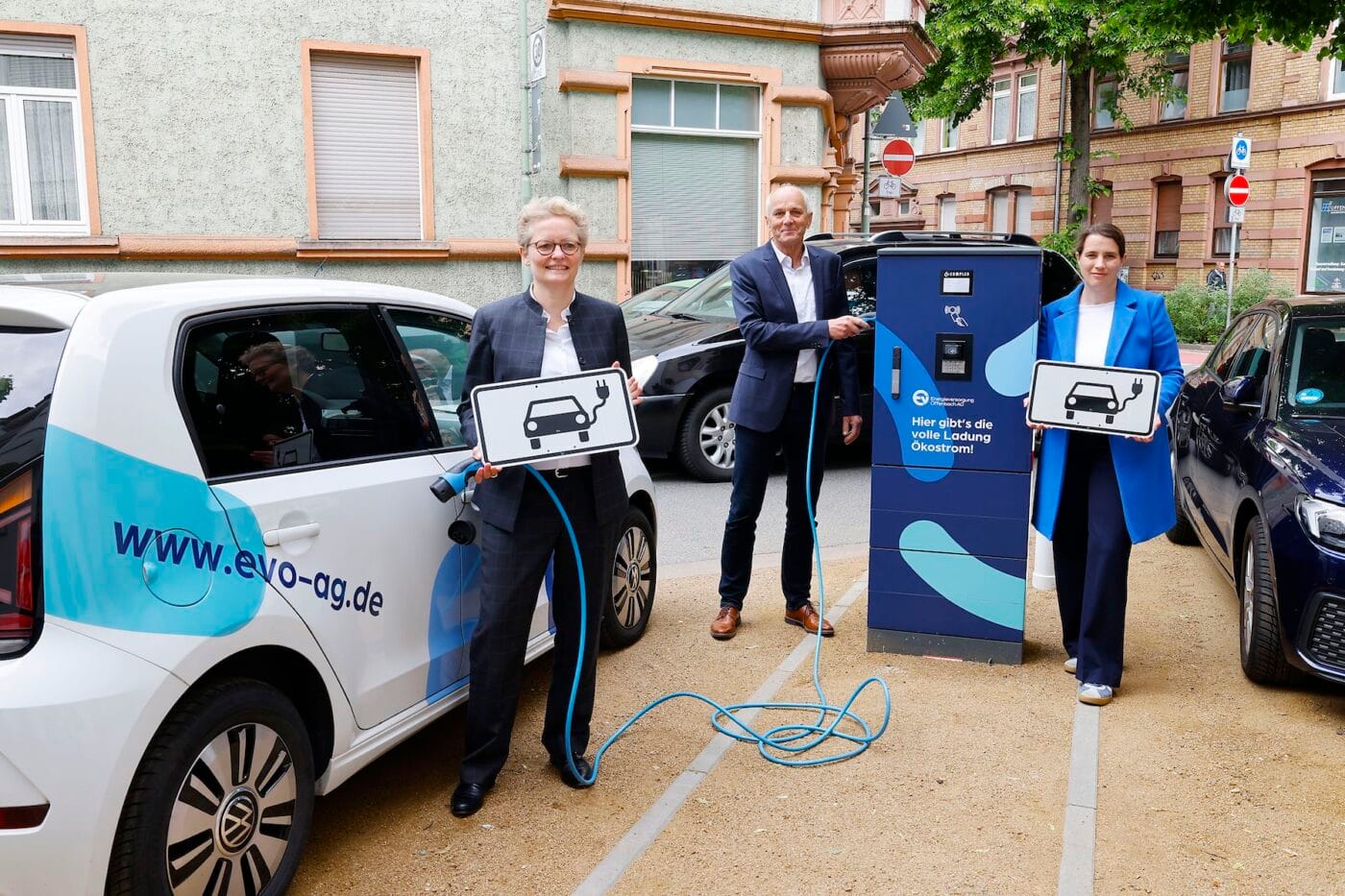 Ladesaeule ladestation evo offenbach