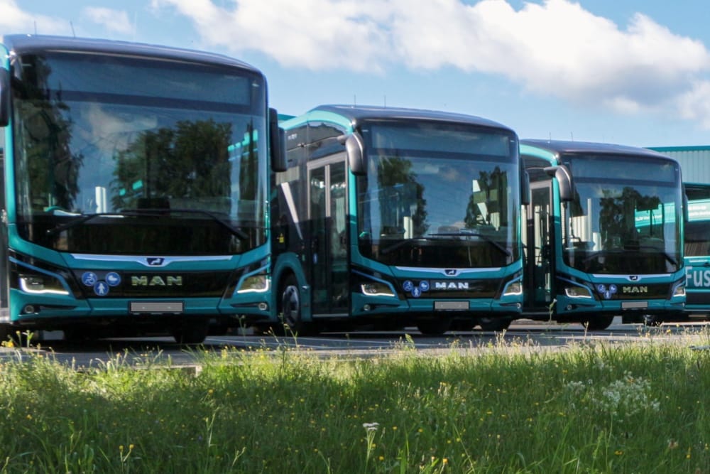 Neubrandenburg e busse gelenkbusse man lions city e mecklenburg vorpommern