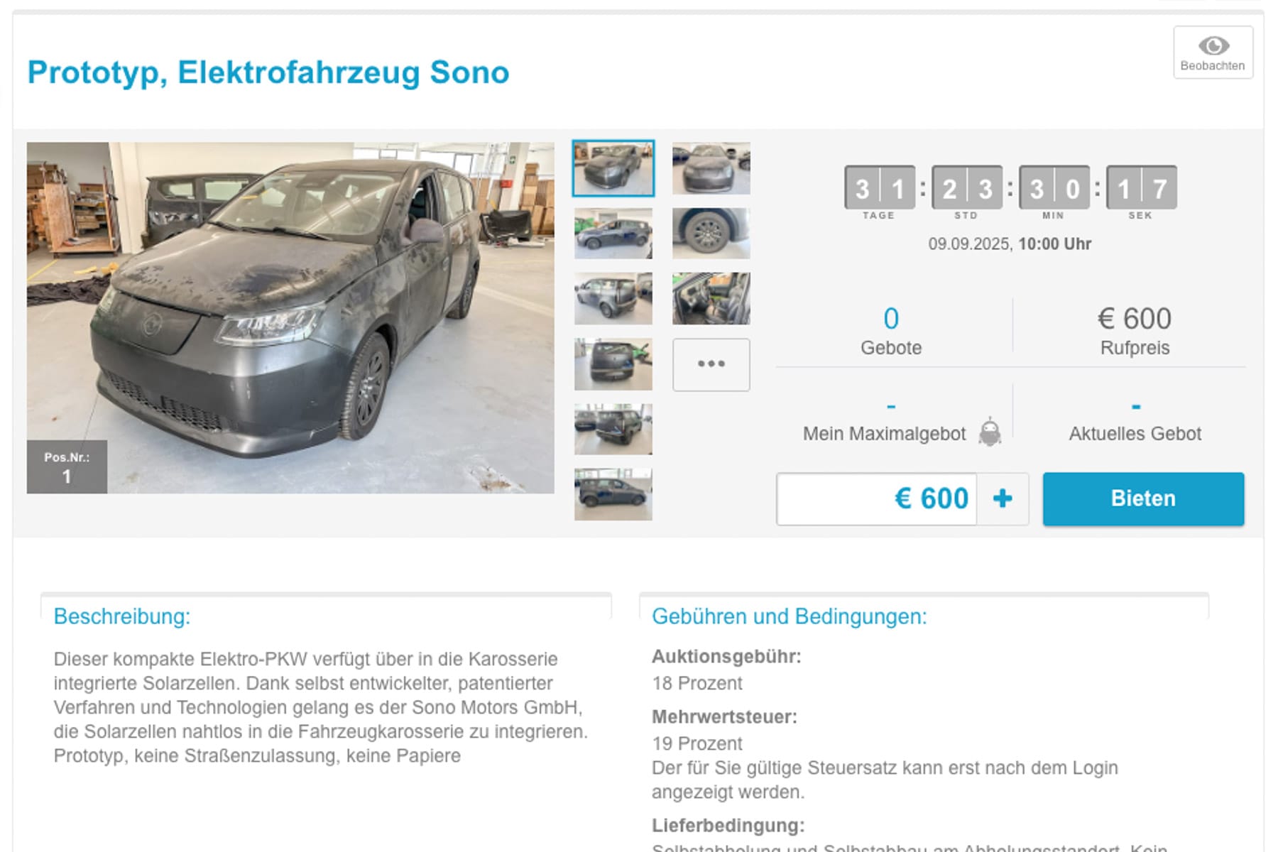 Sono-Motors-versteigert-Sion-Prototypen