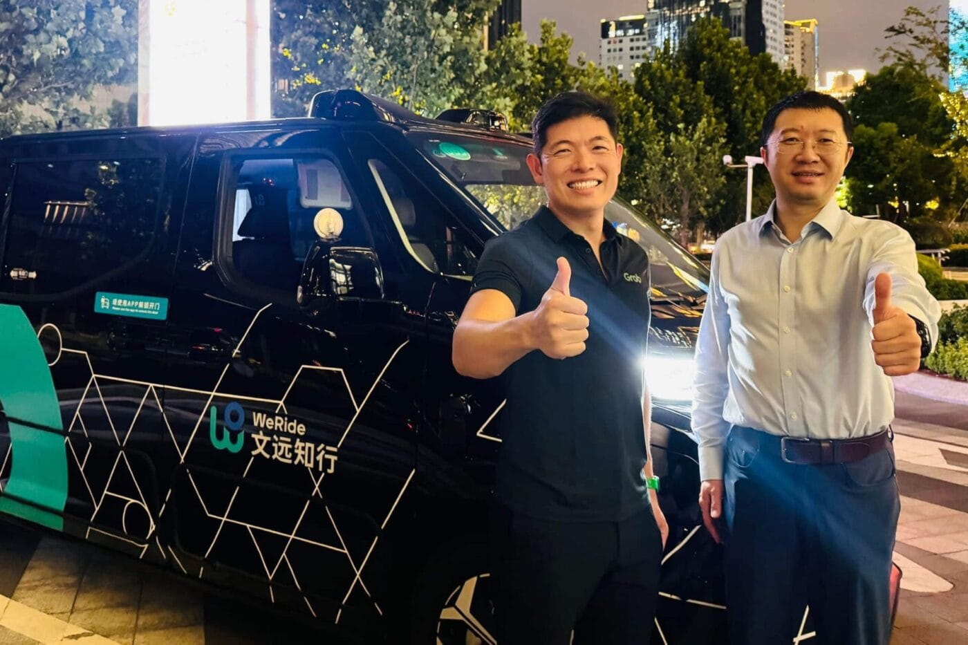 Weride grab autonomes fahren suedostasien robotaxi