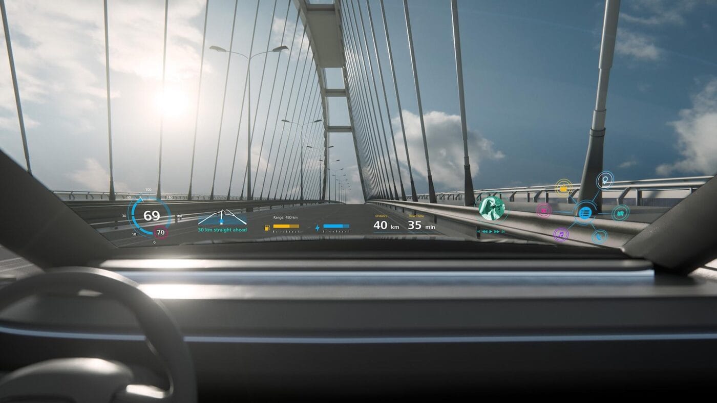 zeiss x hyundai mobis holographisches frontscheiben display