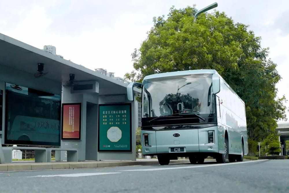 Byd c china e bus