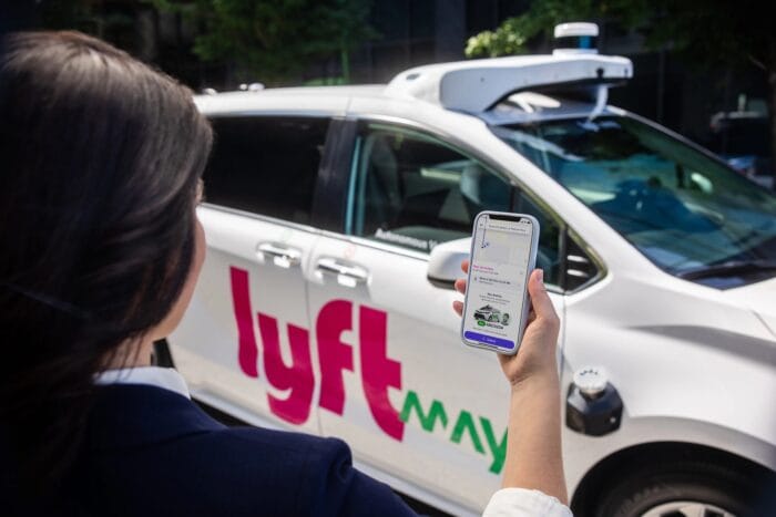 May mobility lyft robotaxi atlanta