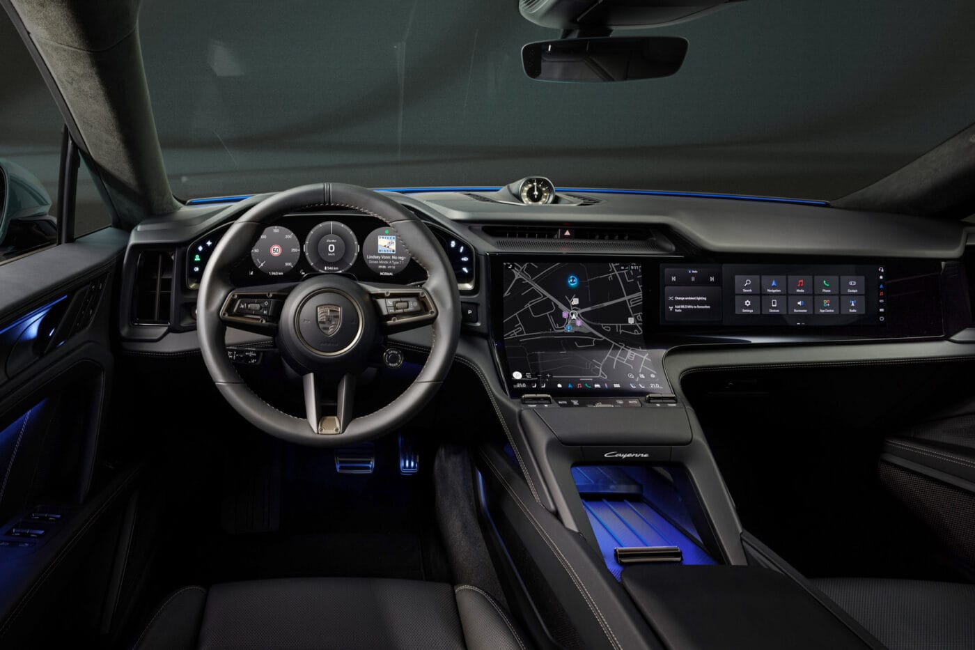 Porsche cayenne tech workshop interieur interior