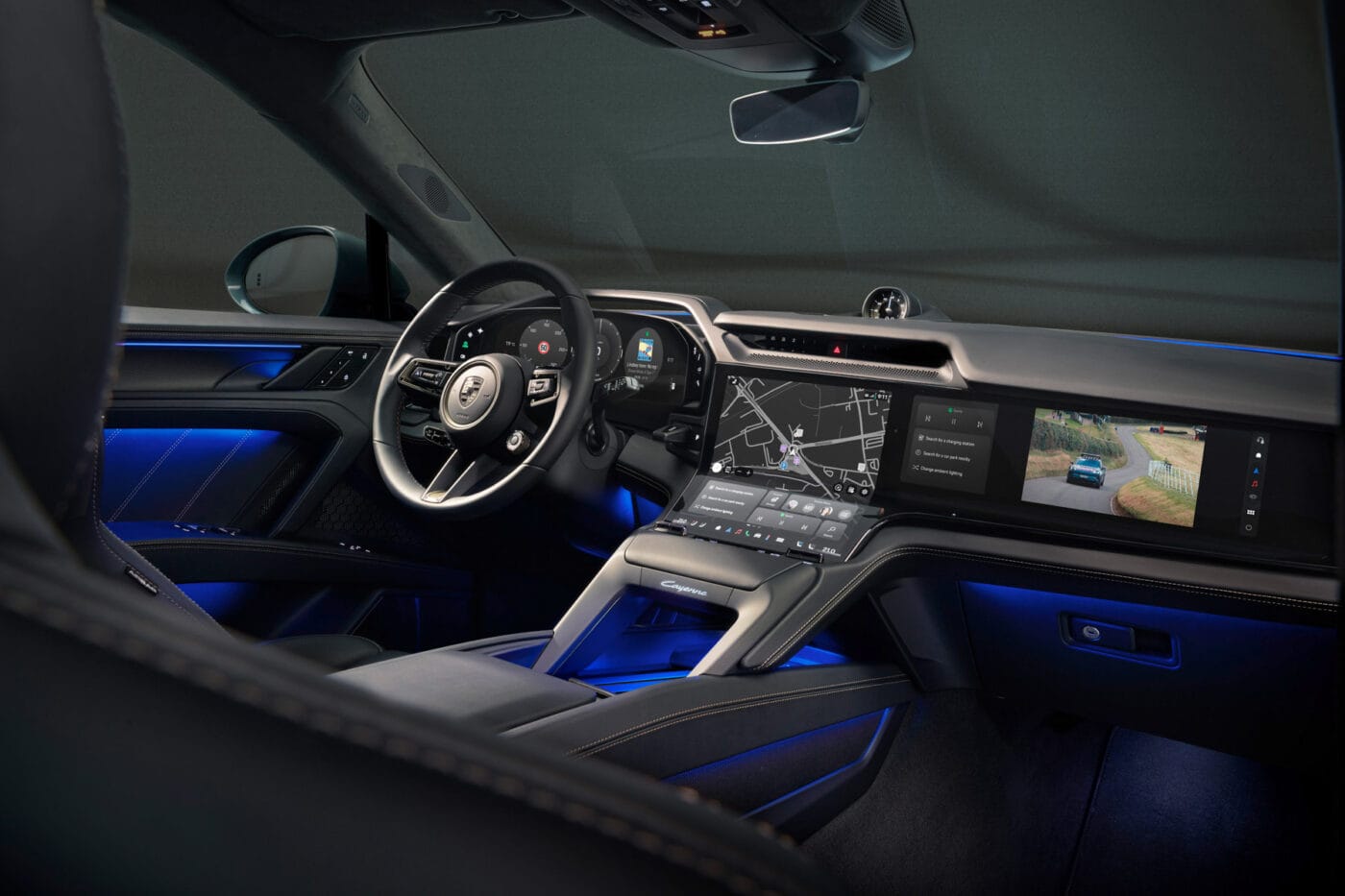 Porsche cayenne tech workshop interieur interior