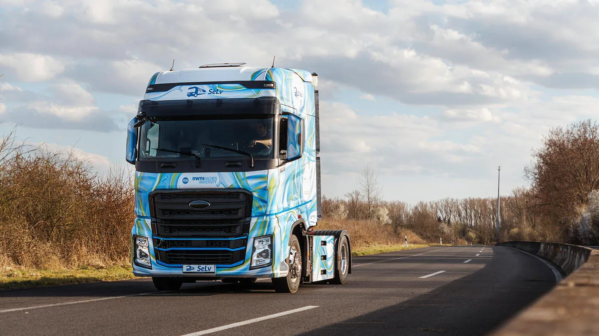 Selv brennstoffzellen truck rwth aachen