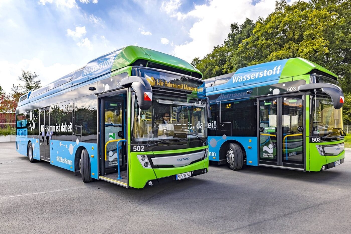 Stadtwerke hamm fcev h2 busse caetano