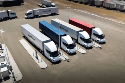 Tesla semi uber freight