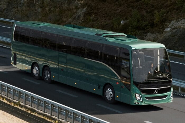 Volvo buses electric coach chassis bzr electric elektrobus electric bus min