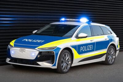 Audi a6 e tron polizei