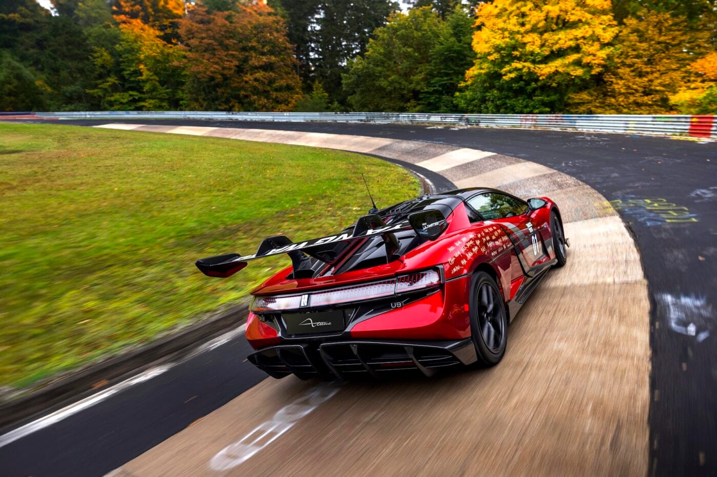 Byd yangwang u9 extreme nordschleife