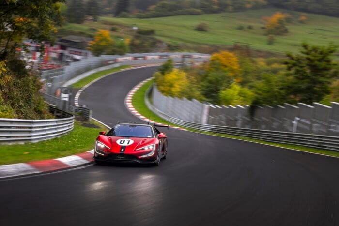 Byd yangwang u9 extreme nordschleife