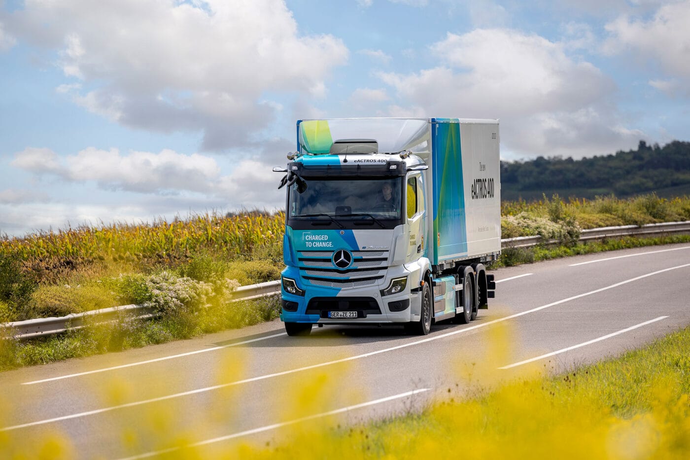 Daimler truck mercedes benz eactros e lkw electric truck