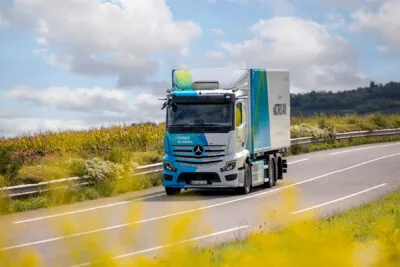 Daimler truck mercedes benz eactros e lkw electric truck