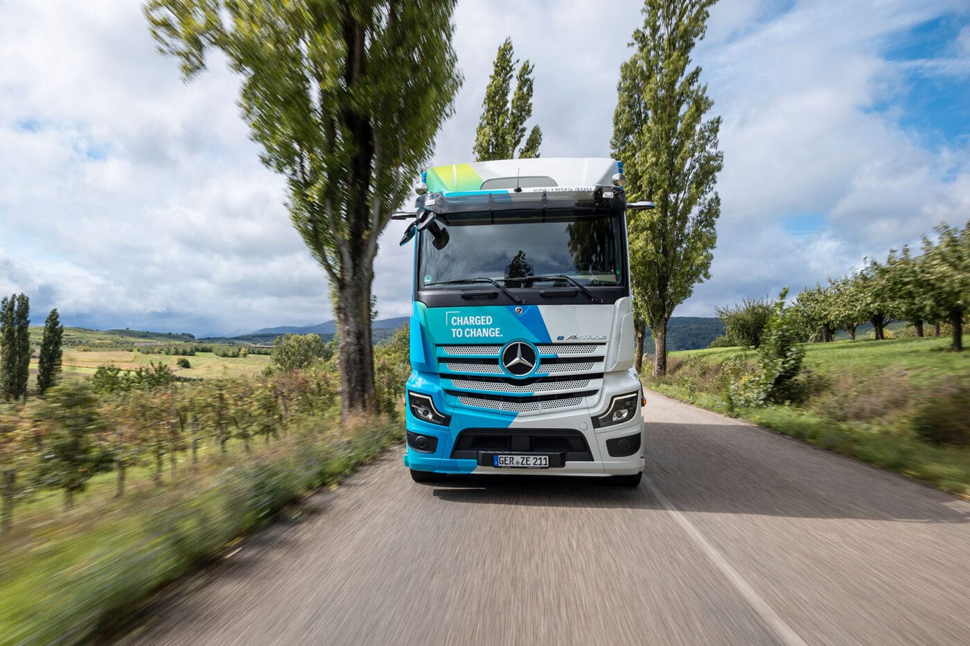 Daimler truck mercedes benz eactros e lkw electric truck
