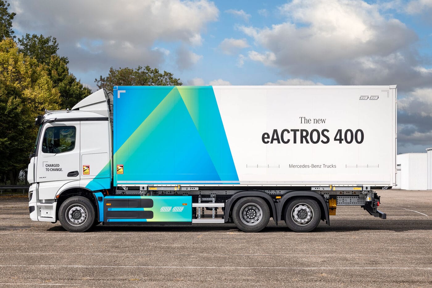 Daimler truck mercedes benz eactros e lkw electric truck