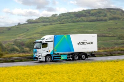 Daimler truck mercedes benz eactros e lkw electric truck